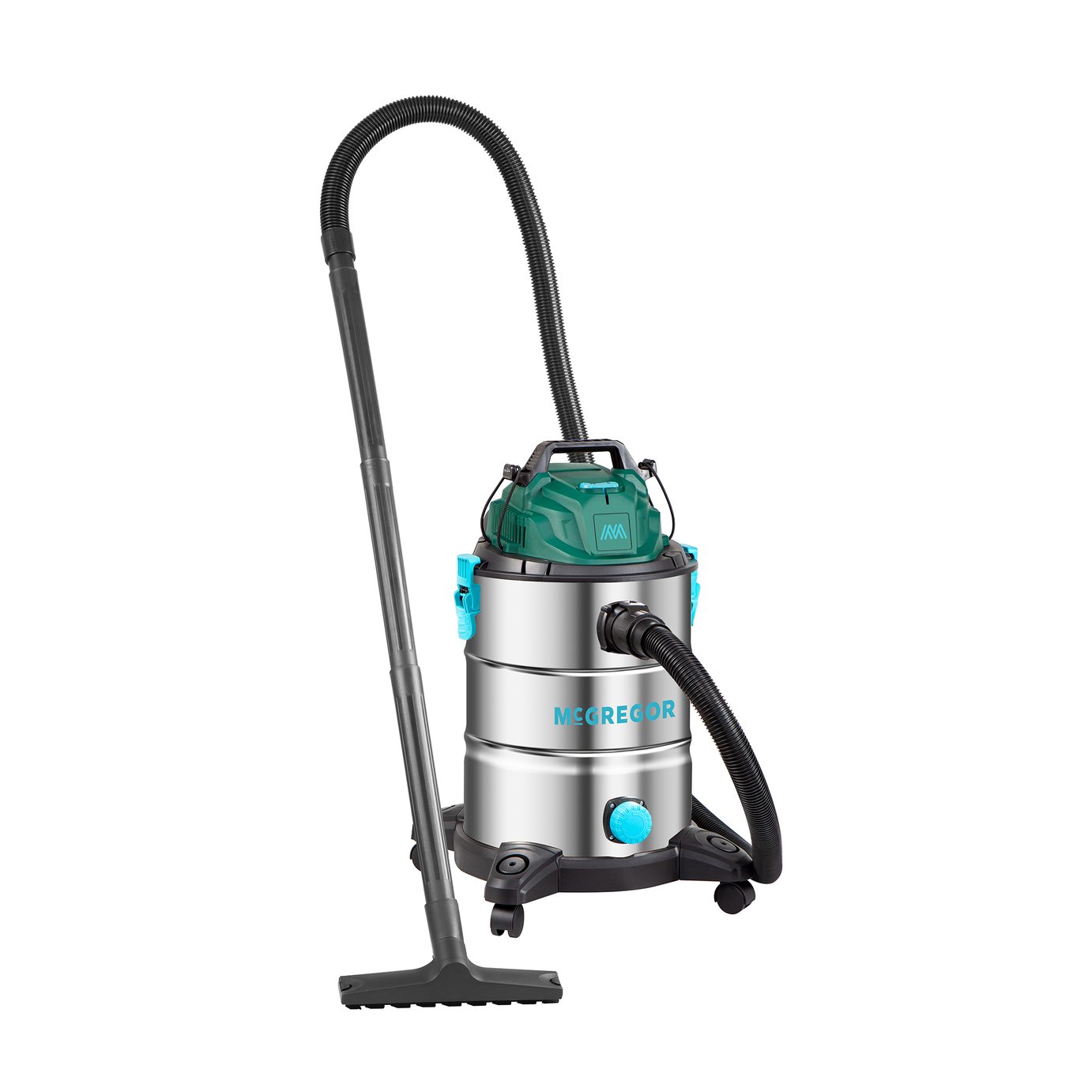 McGregor 30L Steel Wet and Dry Vacuum Cleaner