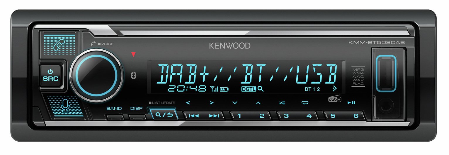 Kenwood KMM-BT508DAB Car Stereo