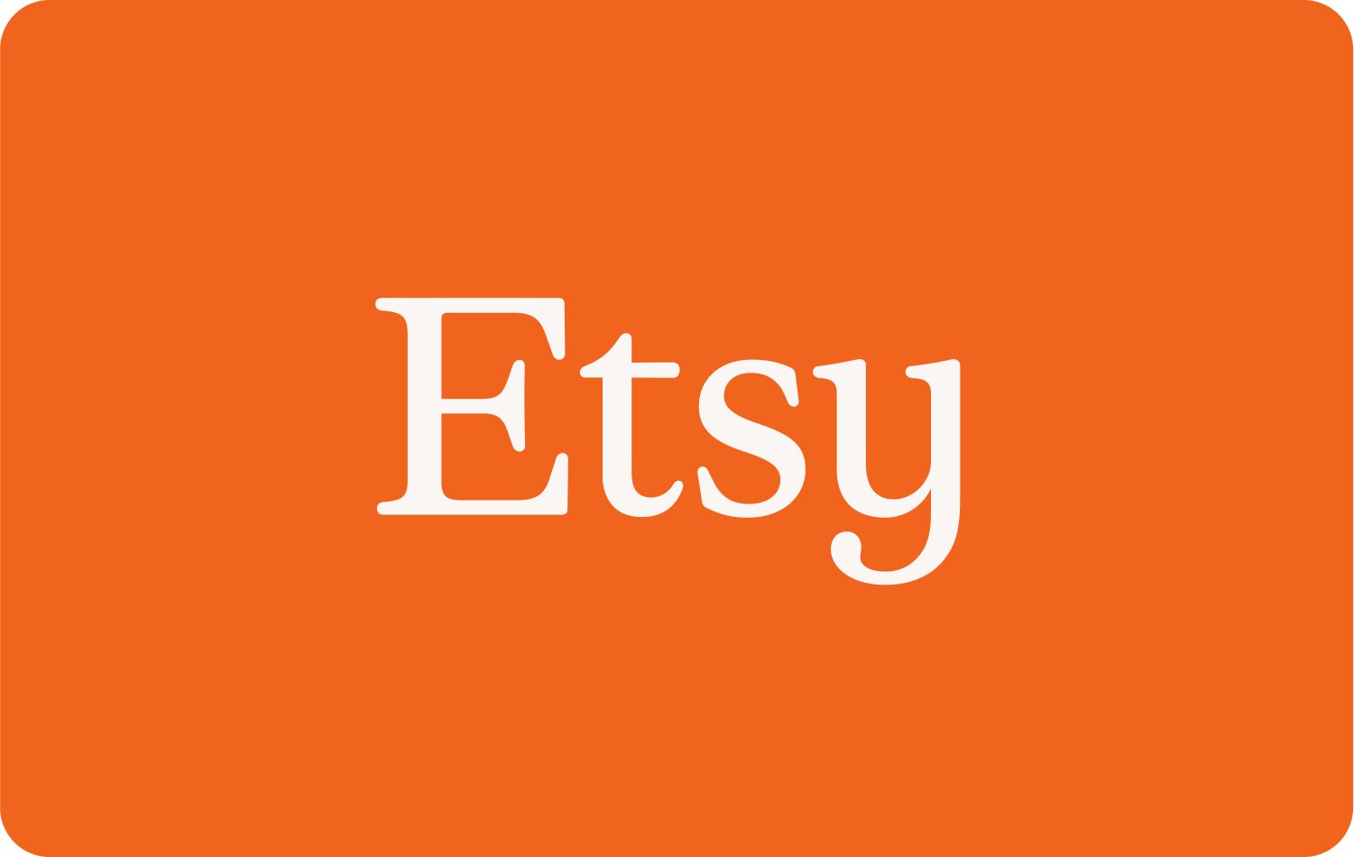 Esty UK GBP Gift Card