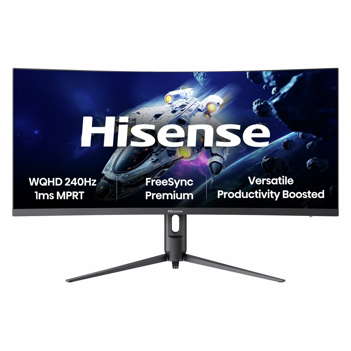 Hisense 34G6QUK 34 Inch 240Hz WQHD Curved Gaming Monitor