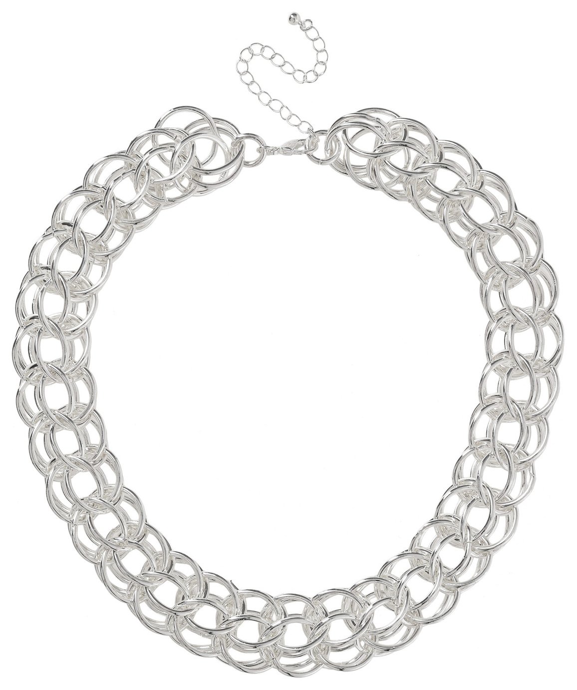 Liars & Lovers Silver Tone Chunky Link Chain Necklace