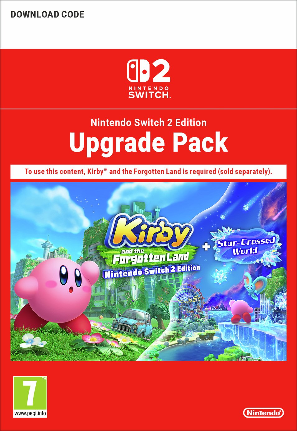 Kirby & Forgotten Land + Star-Crossed World Switch 2 Game