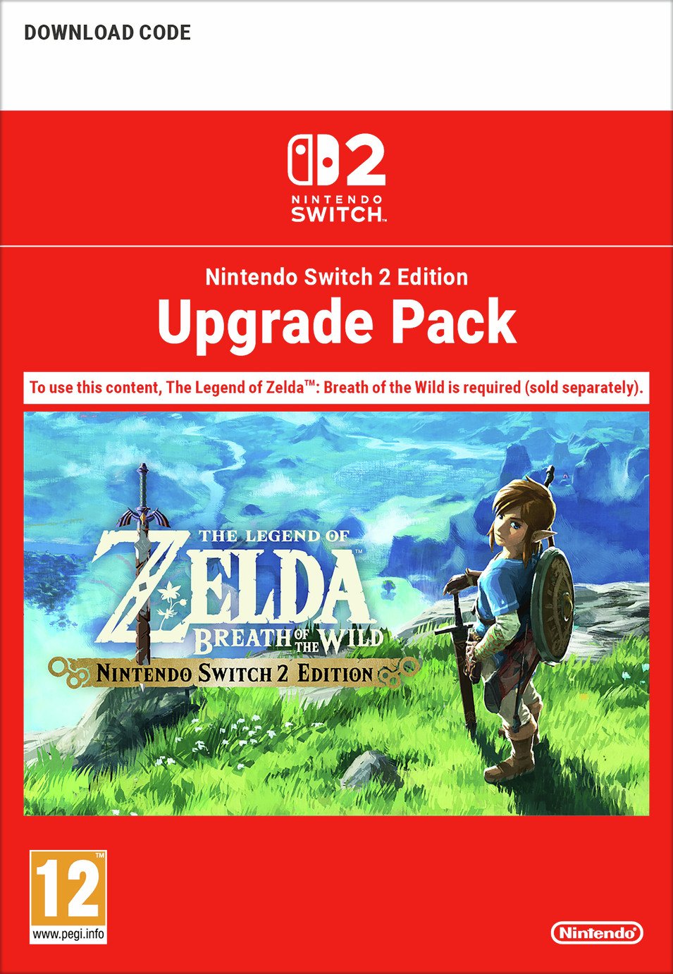 The Legend Of Zelda: Breath Of The Wild Switch 2 Game 