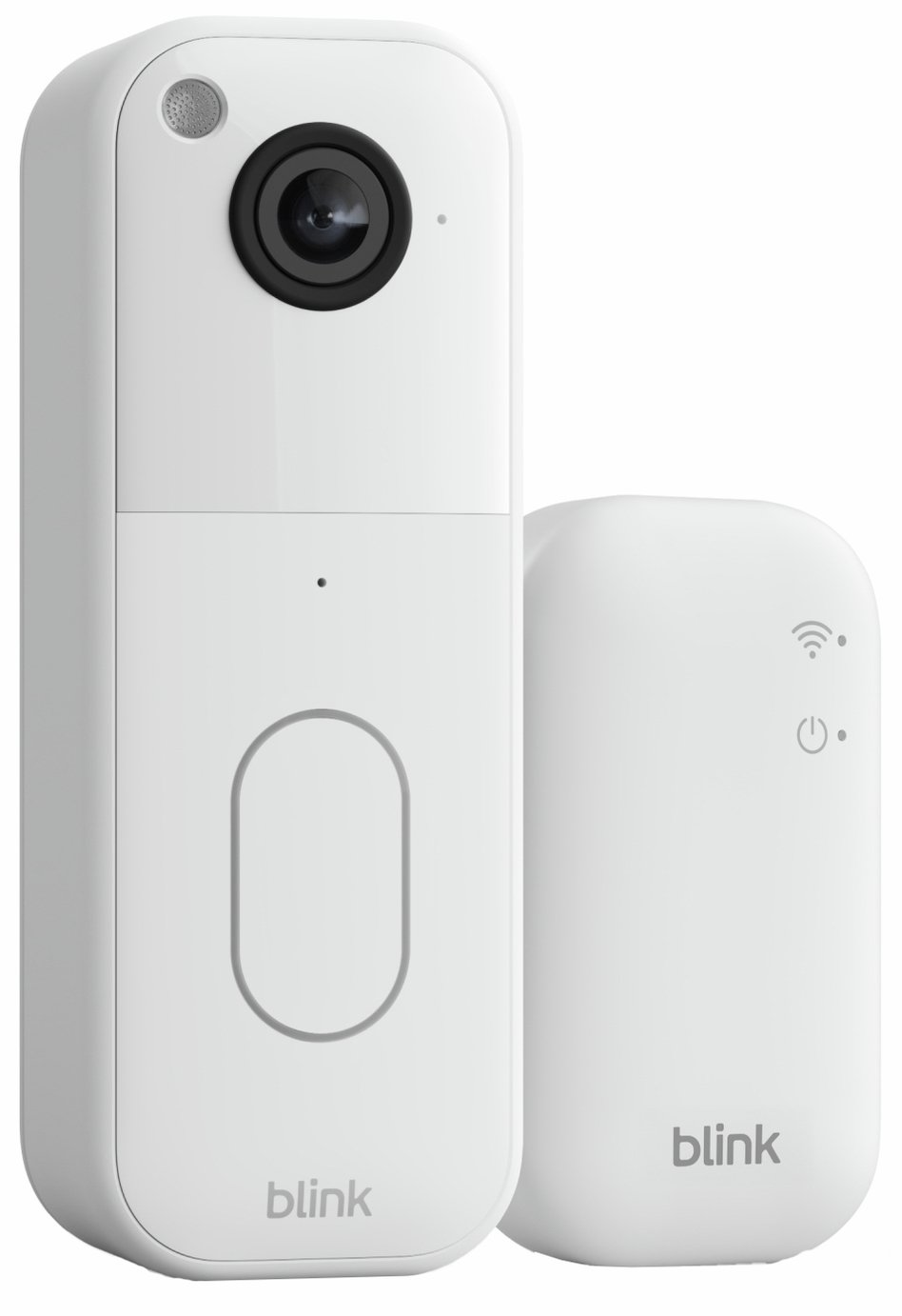Blink 2nd Gen Battery Video Doorbell White + Sync Module