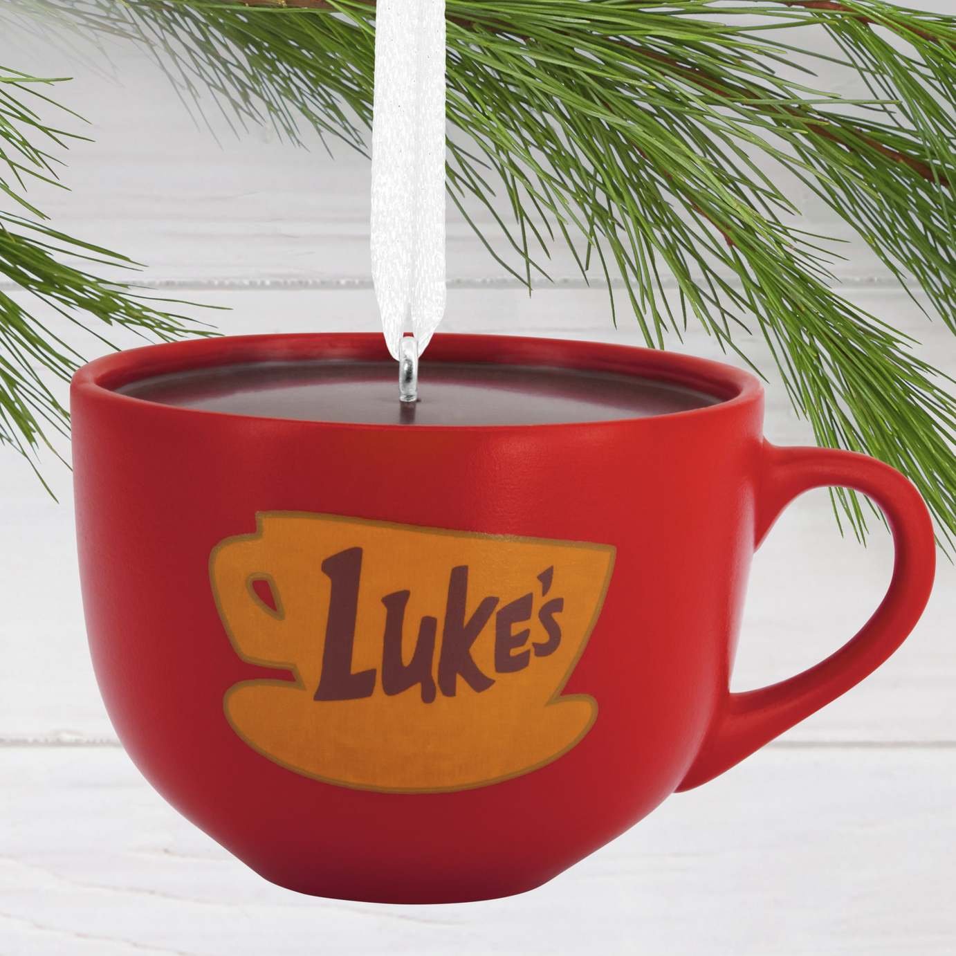 Hallmark Gilmore Girls Luke's Coffee Mug Hanging Ornament