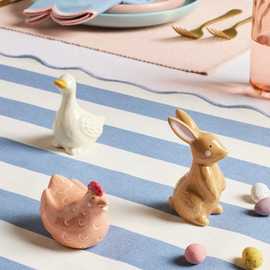 Argos Home 3 Miniature Ceramic Easter Farmyard Ornaments