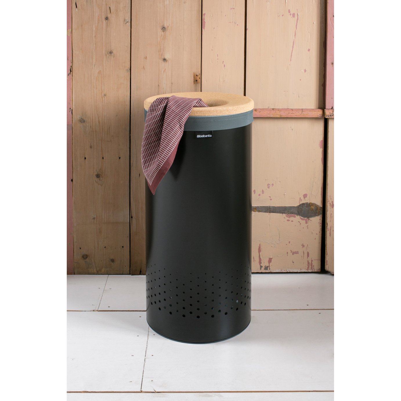 Brabantia 35 Litre Laundry Container Lid Bin - Black