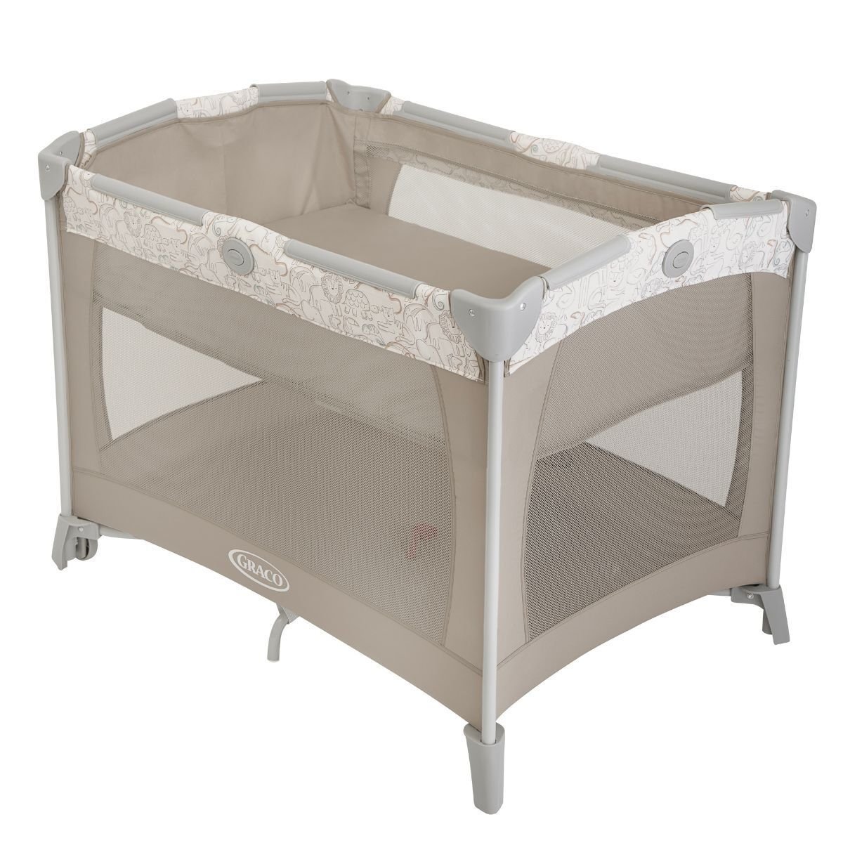 Graco Contour Bassinet Travel Cot - Safari