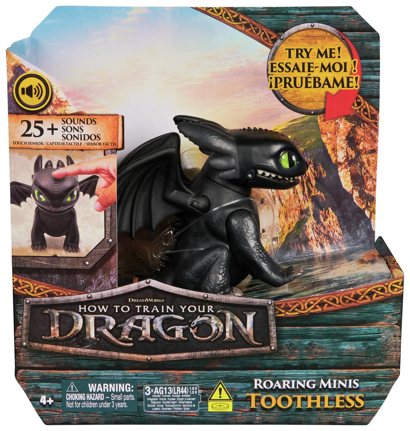 How To Train Your Dragon Roaring Minis Toothless 