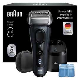Braun 8663CC Clean & Charge Shaver