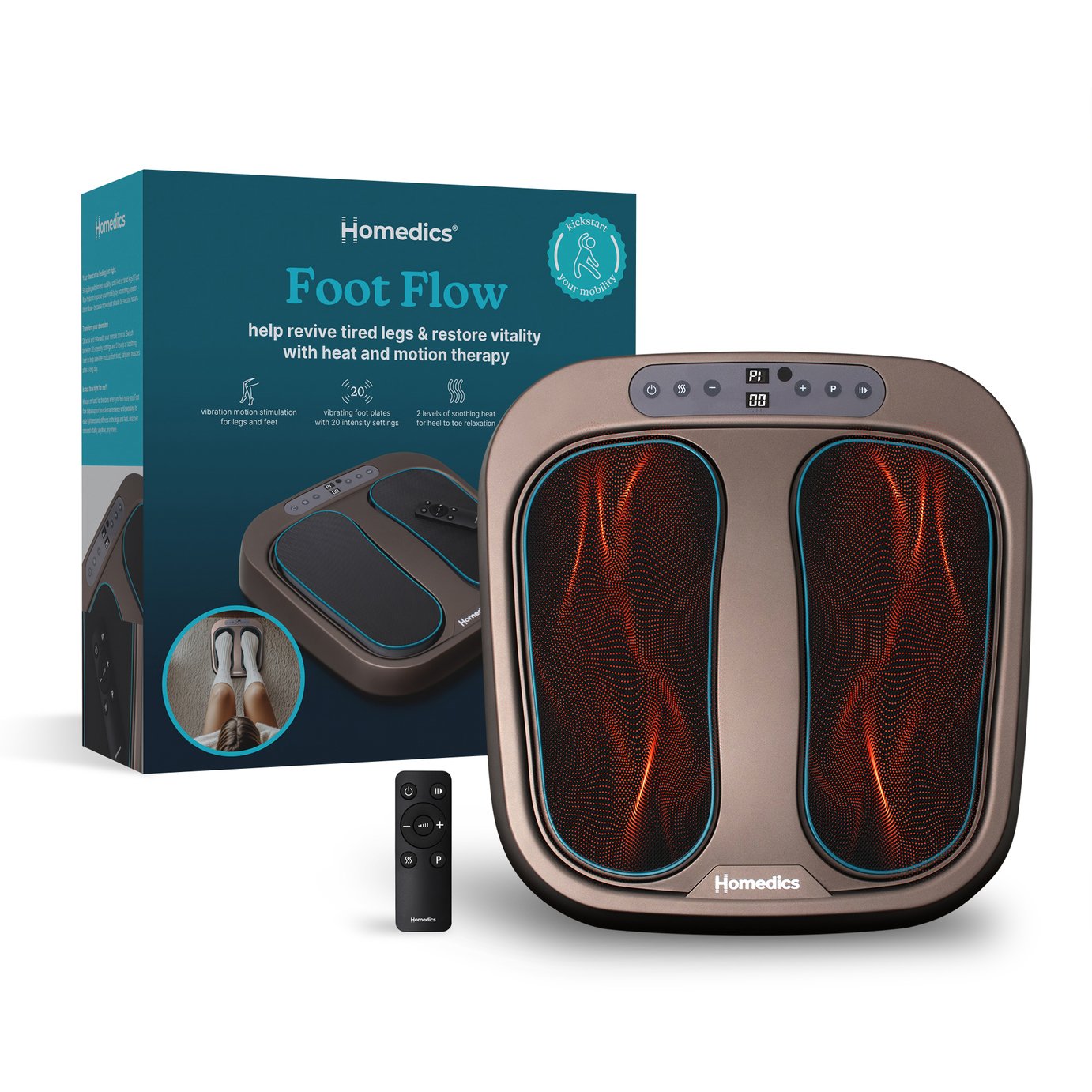 Homedics Foot Flow Mobility Booster