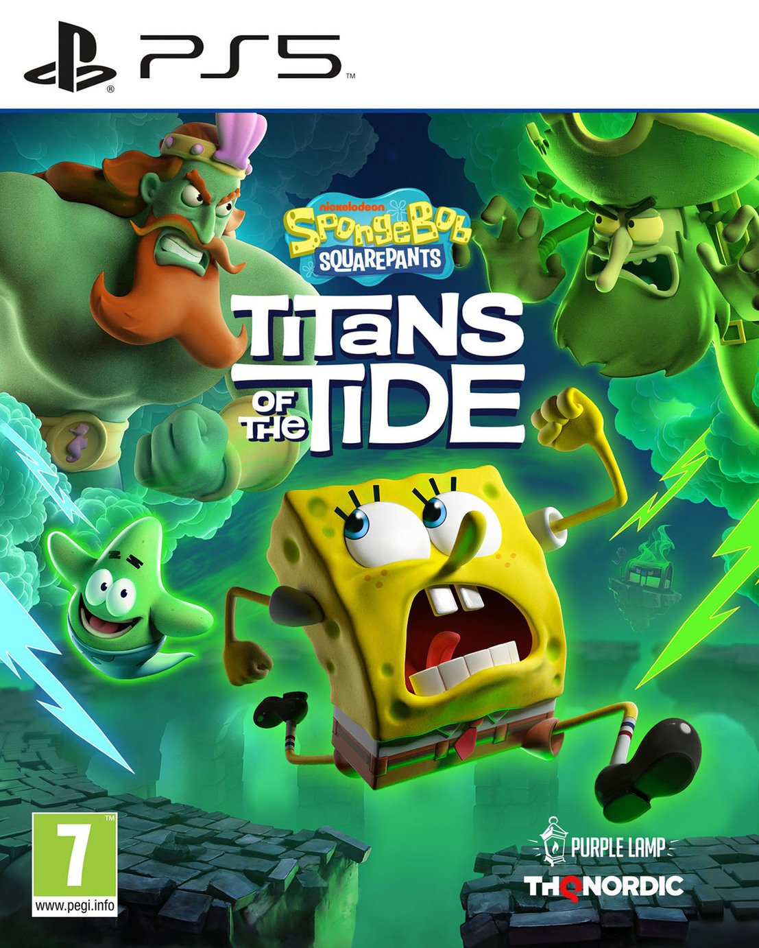 SpongeBob SquarePants: Titans Of The Tide PS5 Game