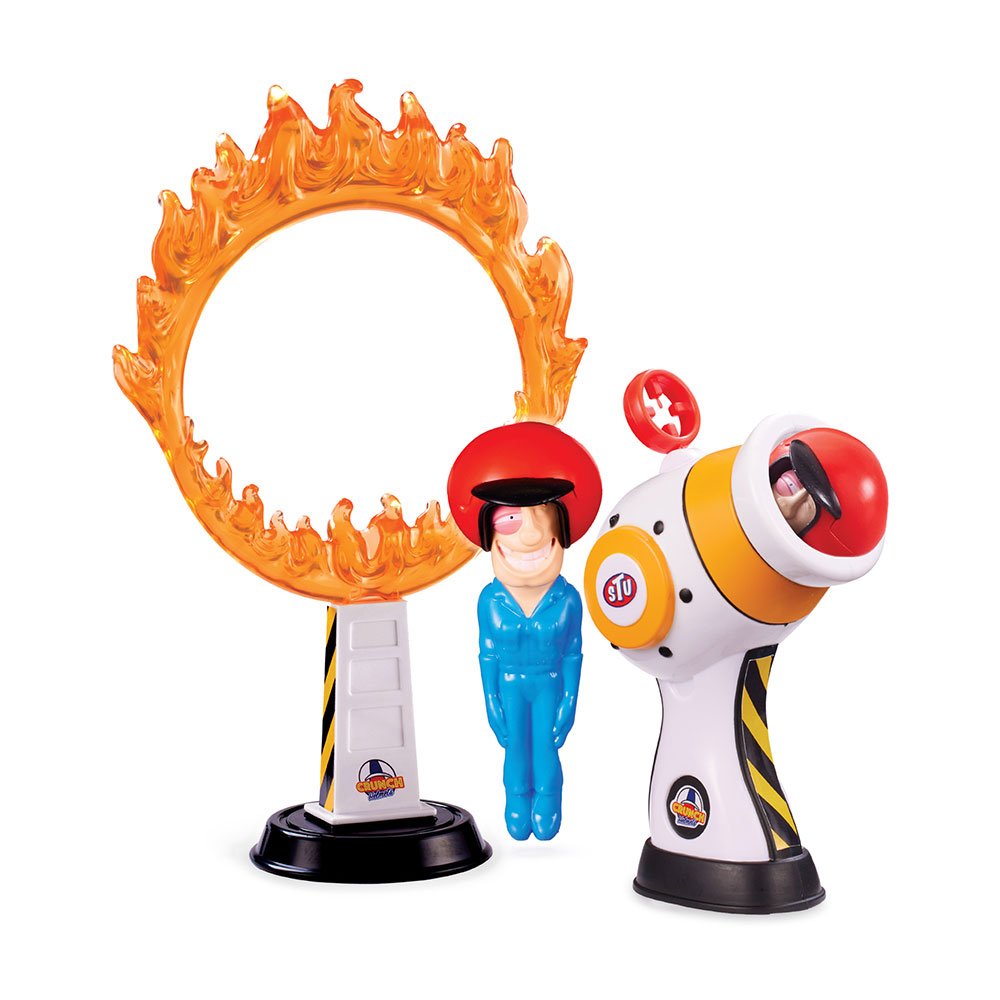 Stuntman Stu Hot Shot Cannon Blast Playset