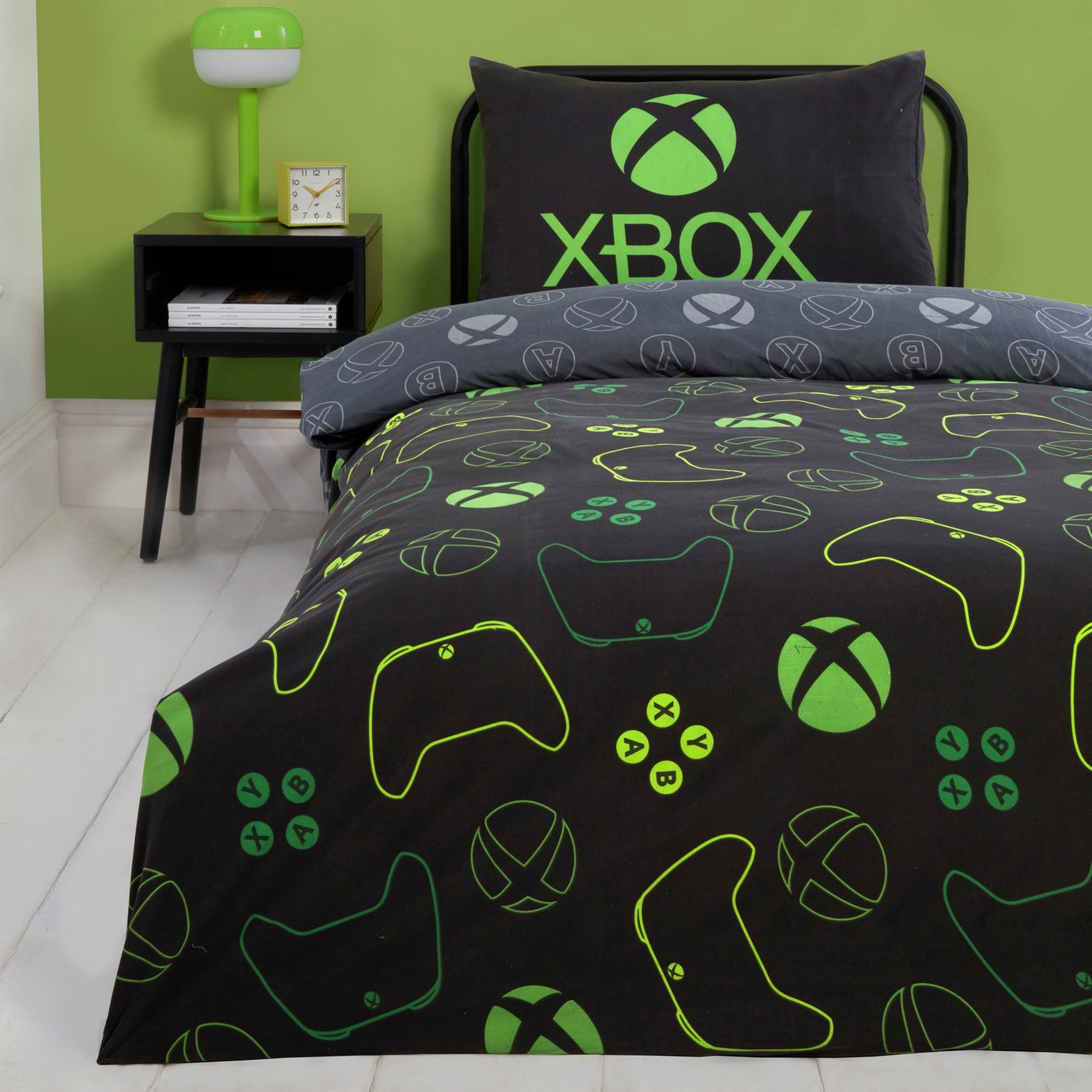 Xbox Black Kids Bedding Set