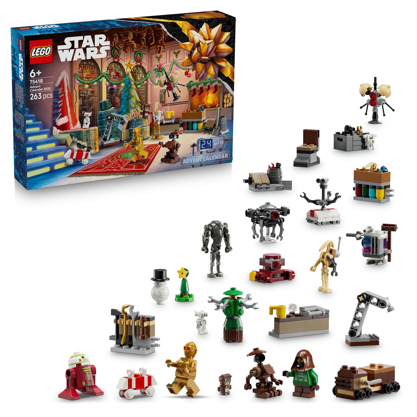 LEGO Star Wars Advent Calendar 2025 Toys 75418