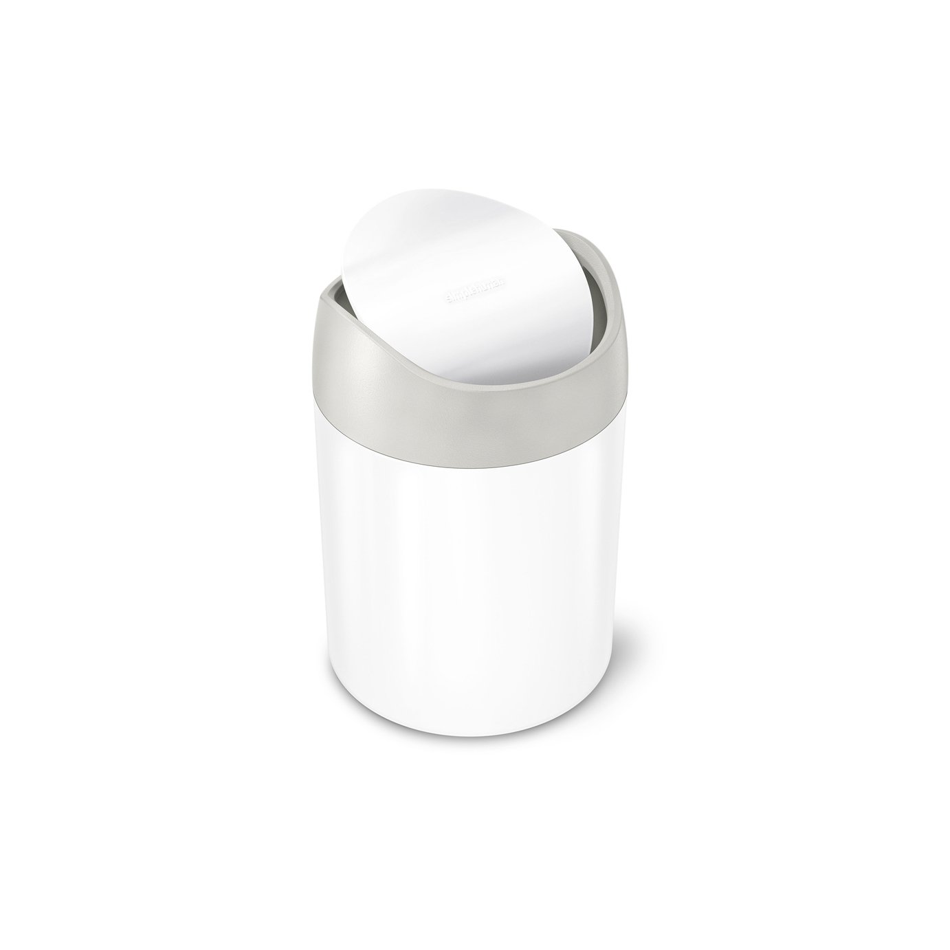 Simplehuman 1.5L Mini Waste Bin - White