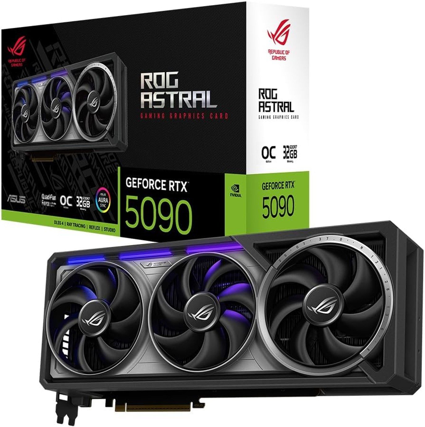 ASUS ROG Astral GeForce RTX5090 32GB Gaming OC Graphics Card