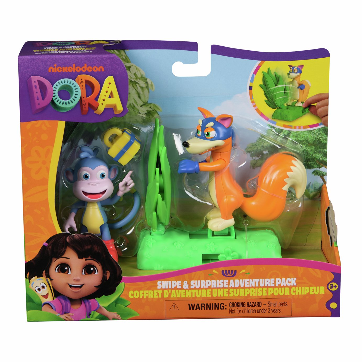 Dora Swipe & Surprise Figure Pack