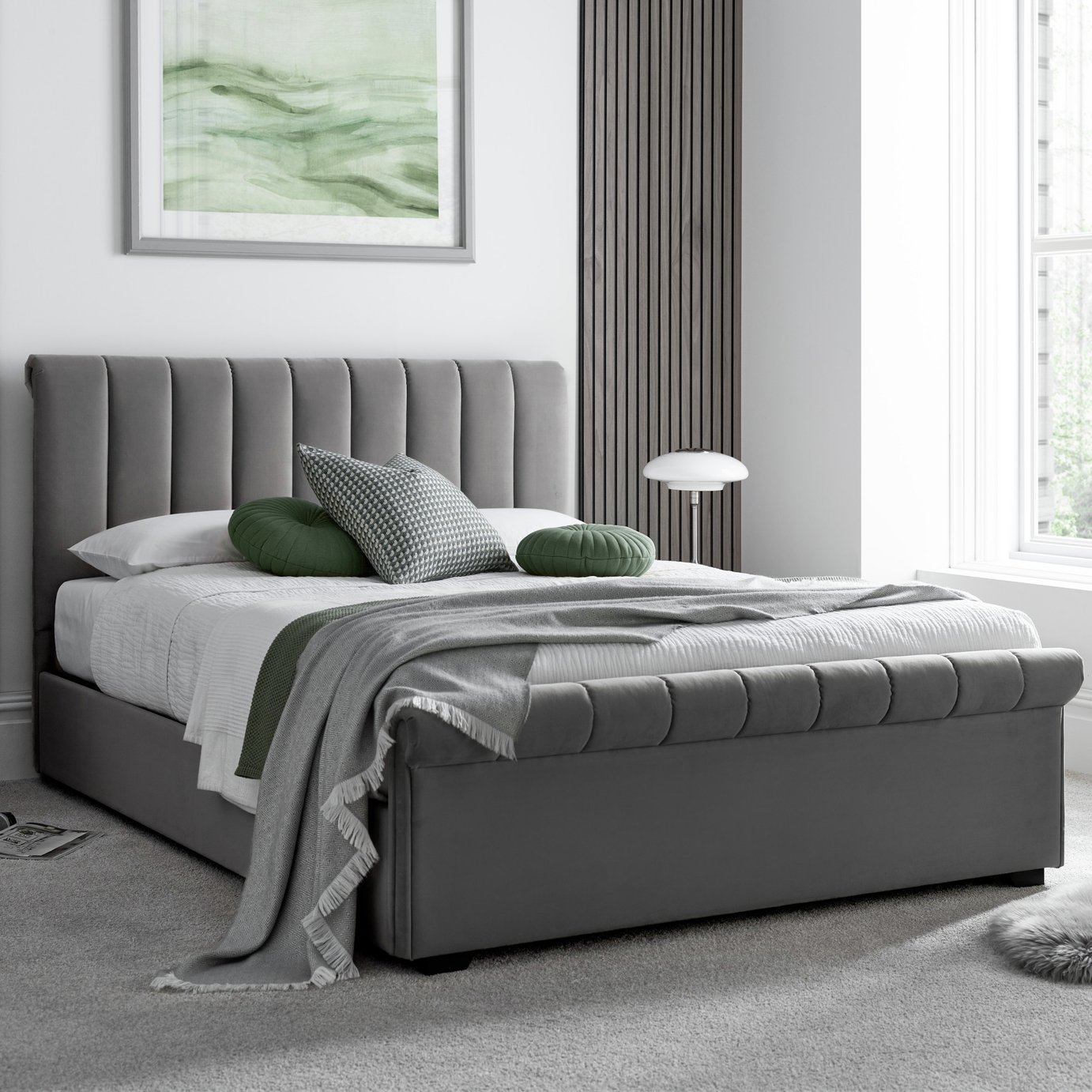 Time4Sleep Ascot Side Lift Ottoman Bed