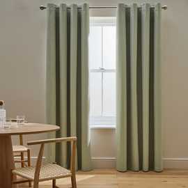 Habitat Blackout Eyelet Curtain