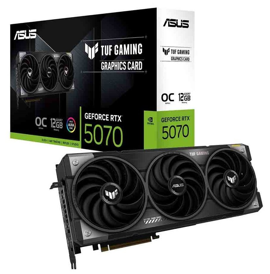 ASUS TUF Gaming GeForce RTX 5070 12GB OC Graphics Card