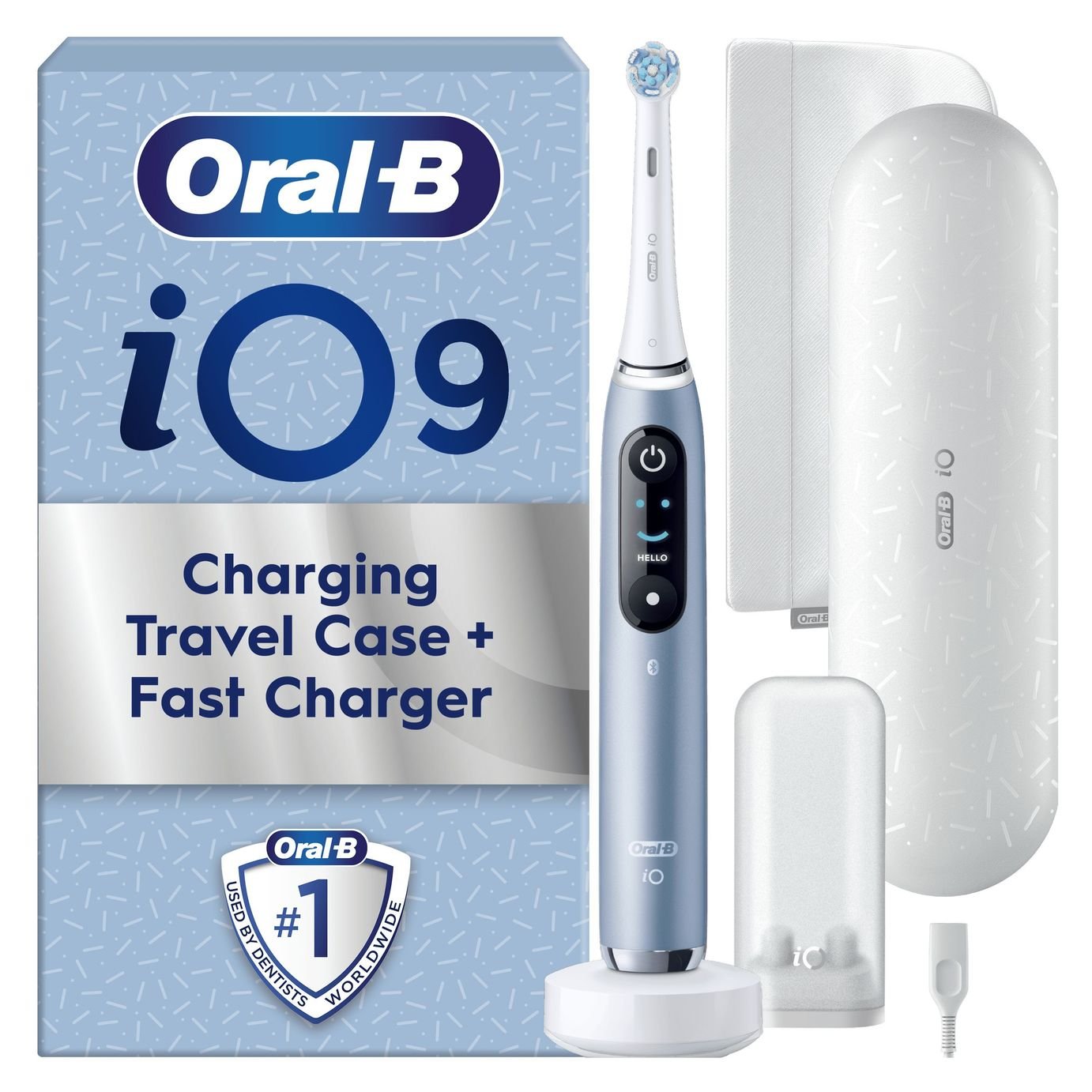 Oral-B iO9 Smart Toothbrush - Sapphire Blue