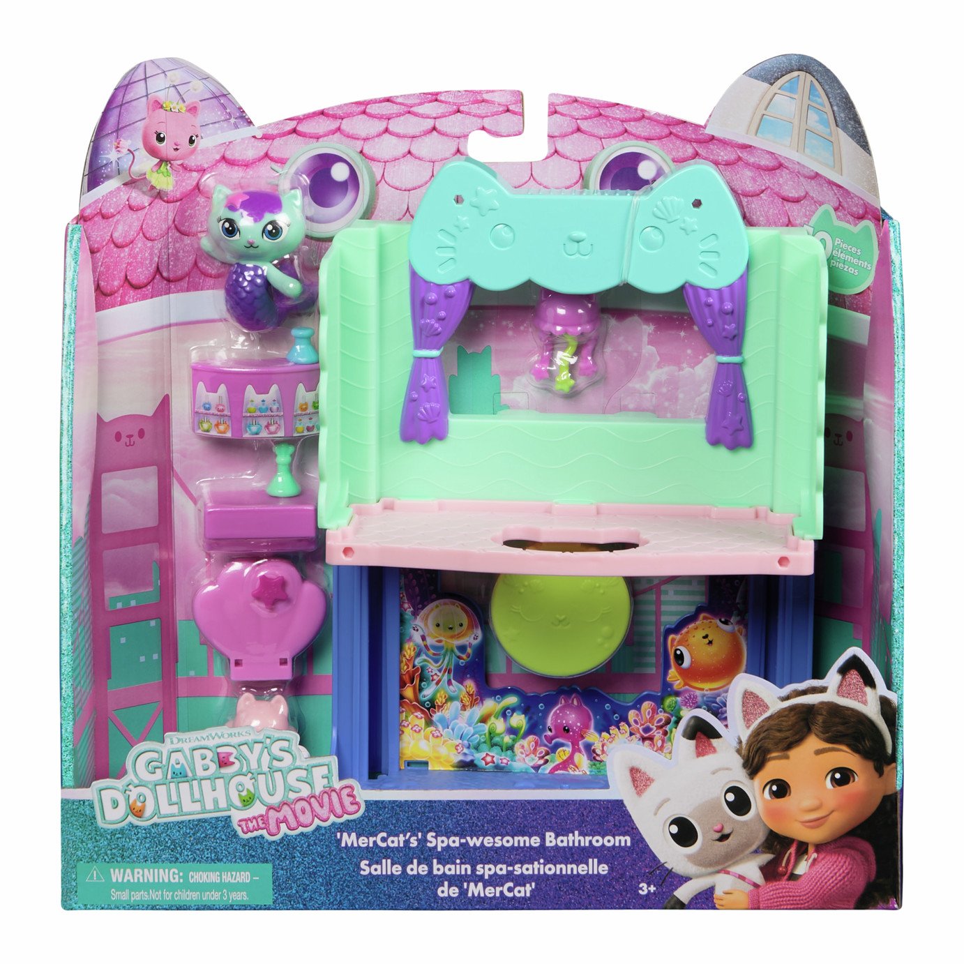 Gabby's Dollhouse The Movie Bathroom Portal Room