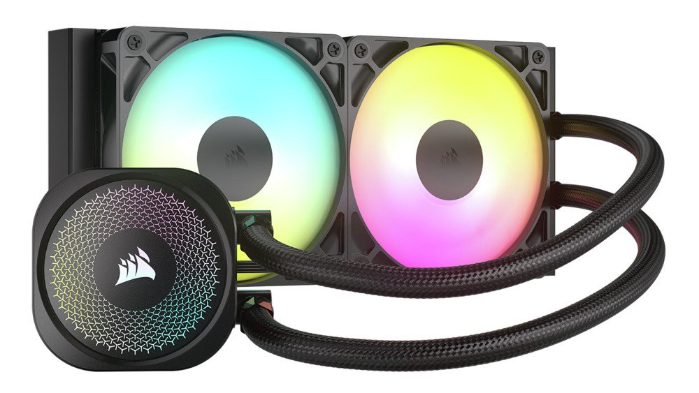 CORSAIR Nautilus 240 RS ARGB Liquid 240 mm CPU Cooler Black