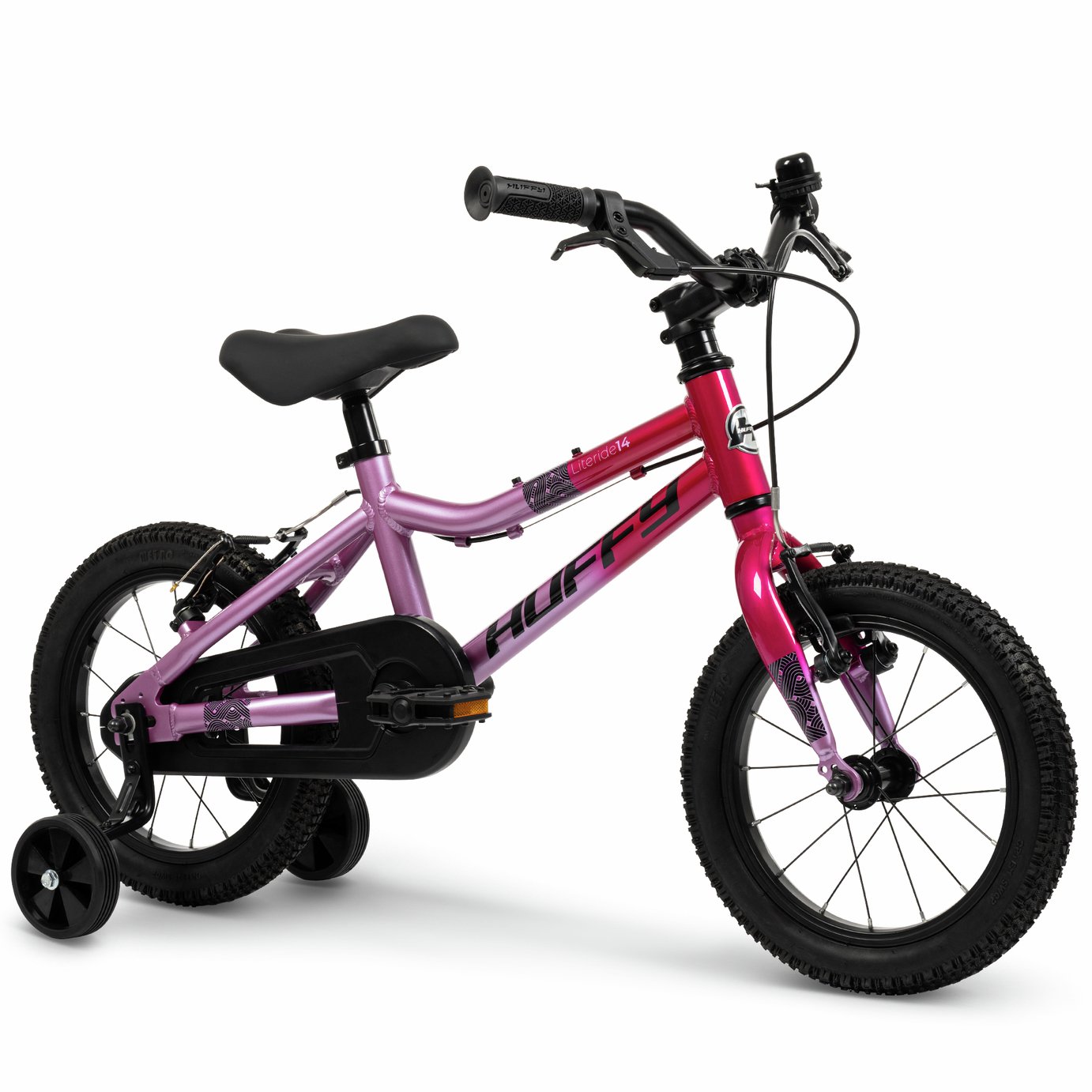 Huffy 14 inch Wheel Size Kids Beginner Bike - Pink