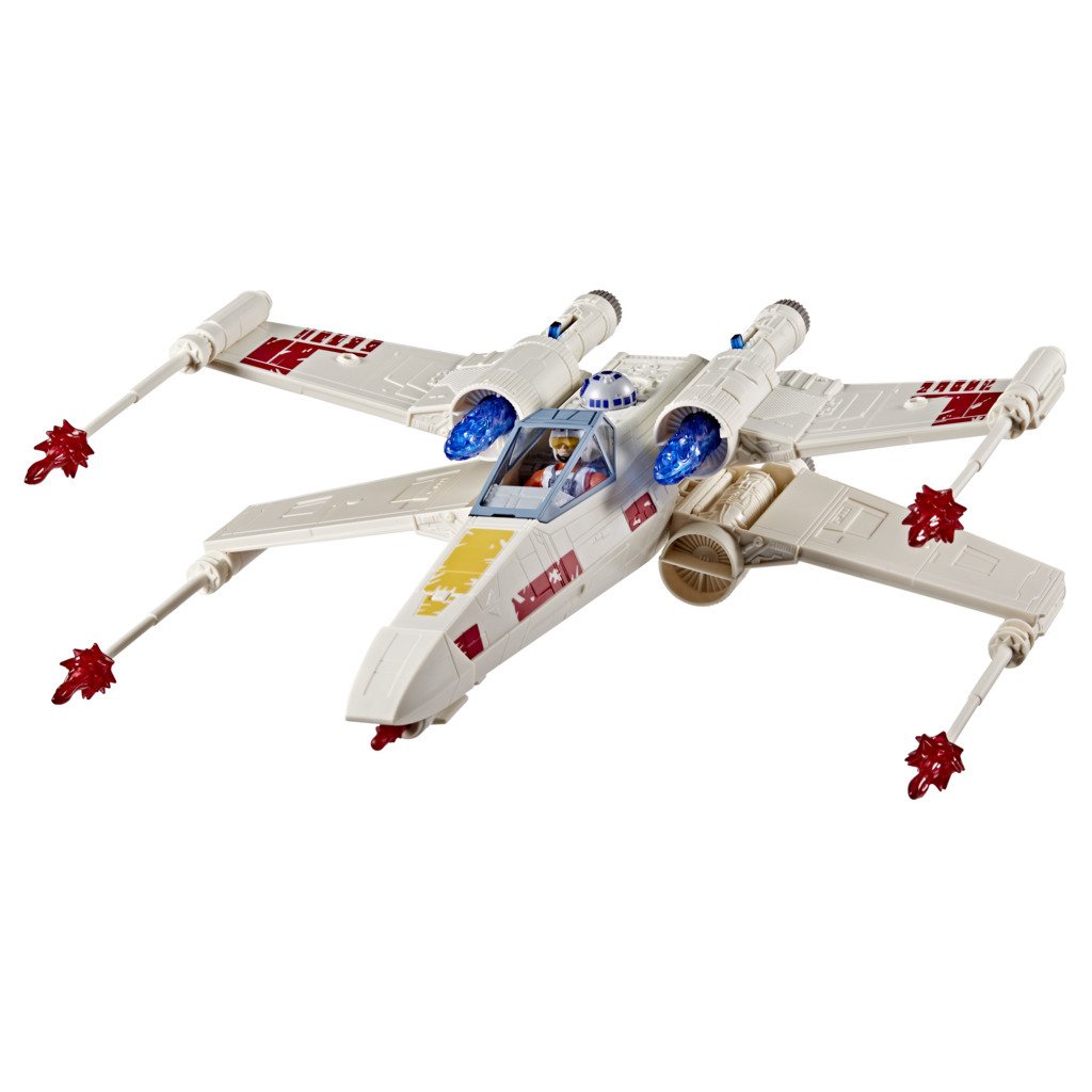 Star Wars 4 inch Luke Skywalker's Force Strike X-Wing Plane