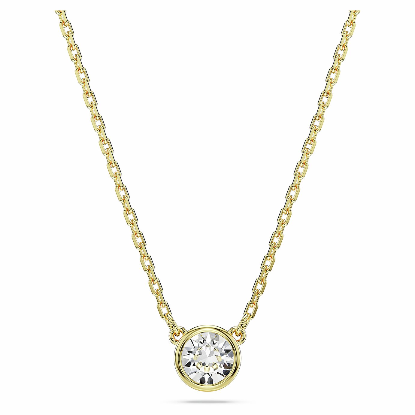 Swarovski Gold Tone Plated Imber Pendant Necklace