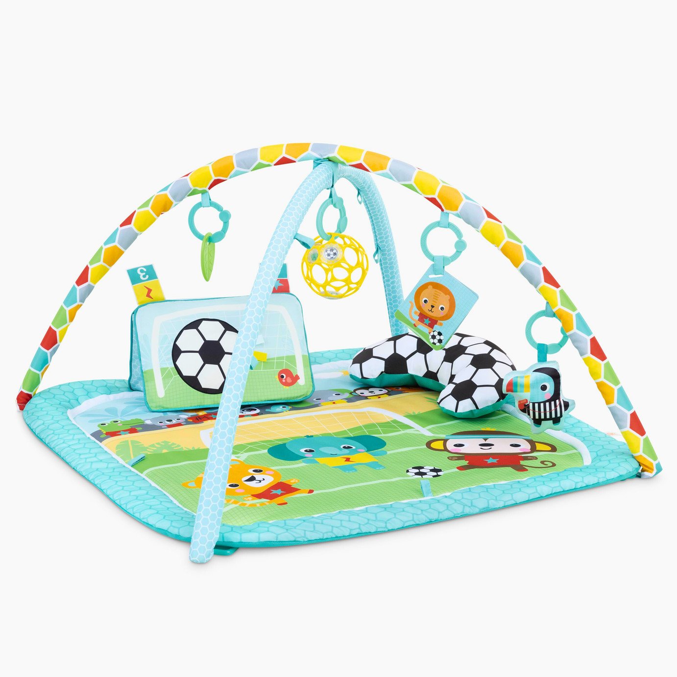 Bright Starts Grip and Kick Activity Playmat Gym