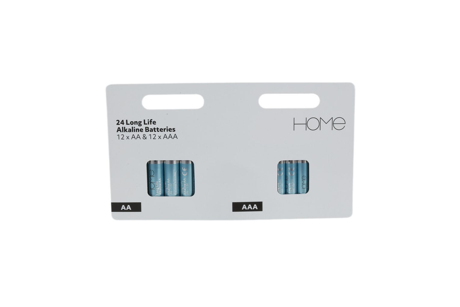 Argos Home AA and AAA Alkaline Batteries - Pack of 24