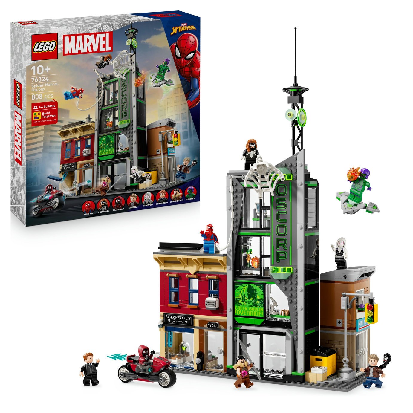 Buy LEGO Marvel Spider-Man Final Battle, No Way Home Set 76261