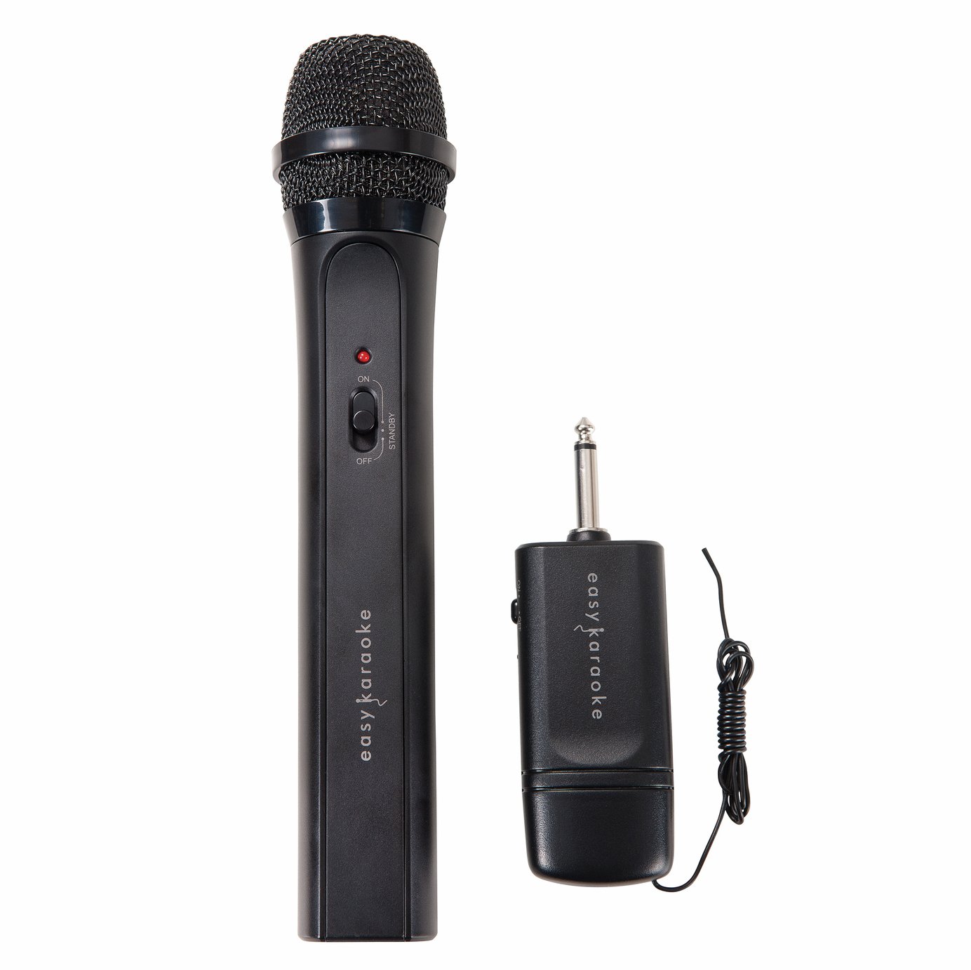 Easy Karaoke EKS717B Wireless Microphone - Black