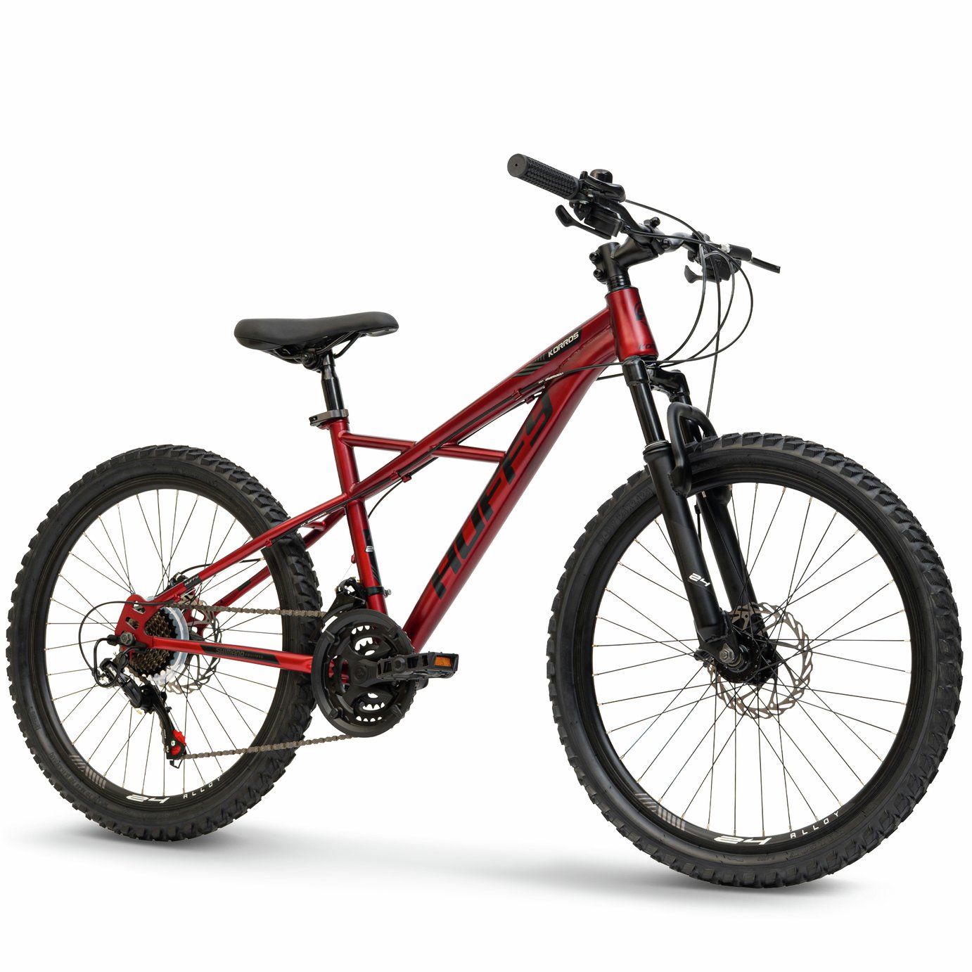 Huffy Korros 24 inch Mountain Bike - Matte Red