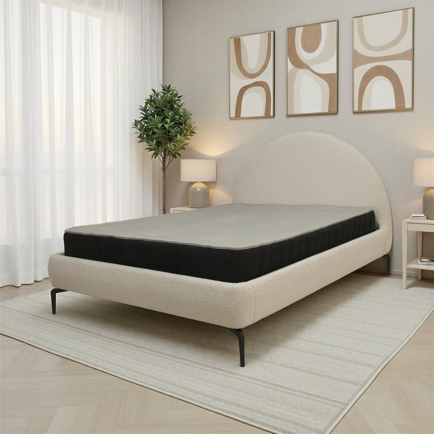 Koble Hanna Fabric Bed Frame