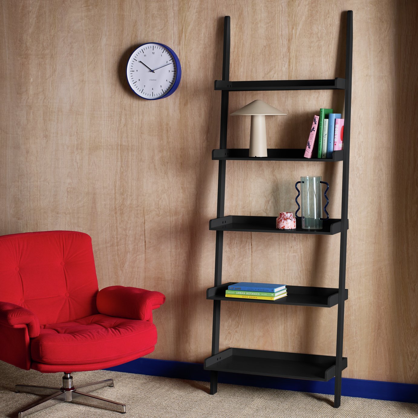 Habitat Jessi 5 Shelves Wide Bookcase
