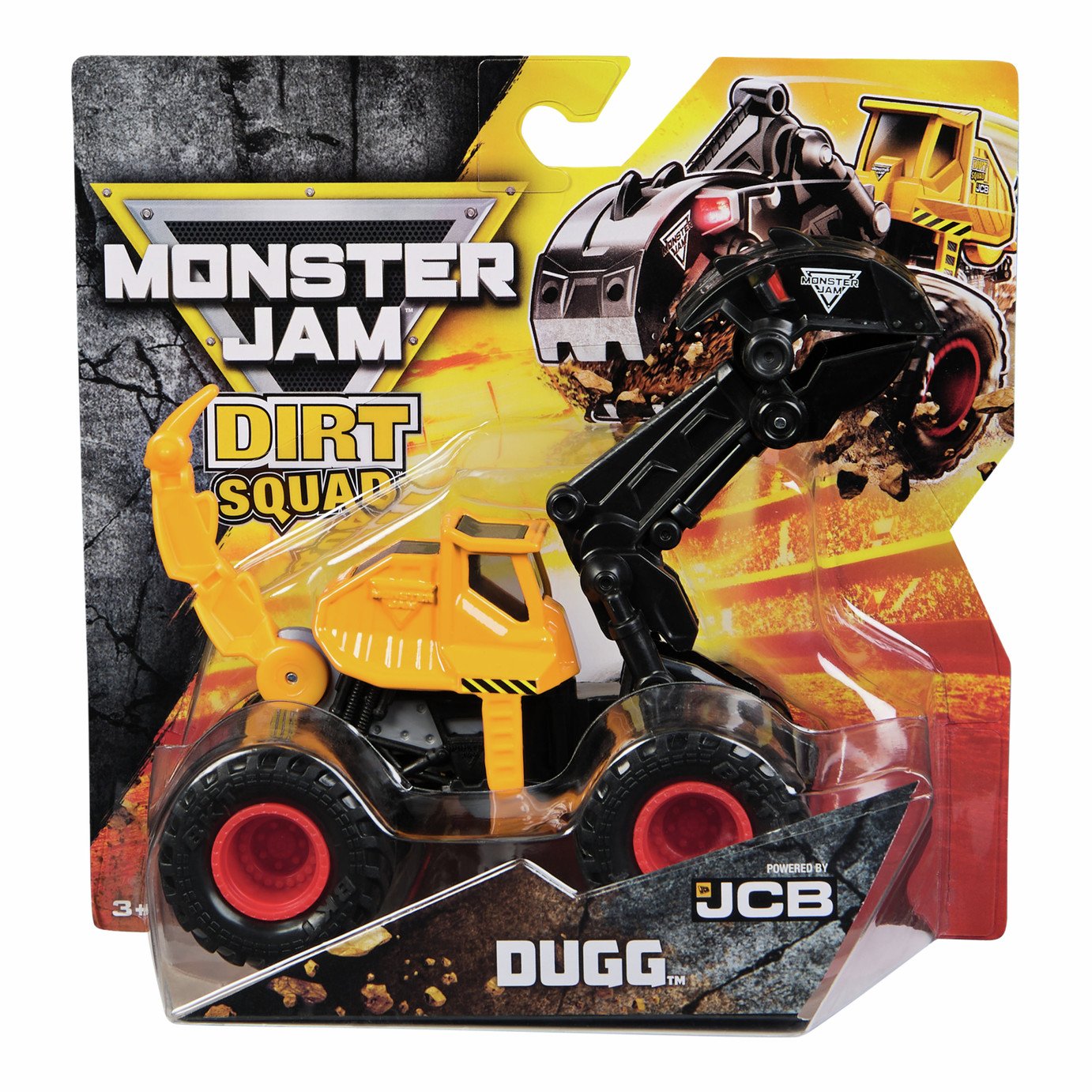 Monster Jam 1:64 JCB Dirt Squad Vehicle