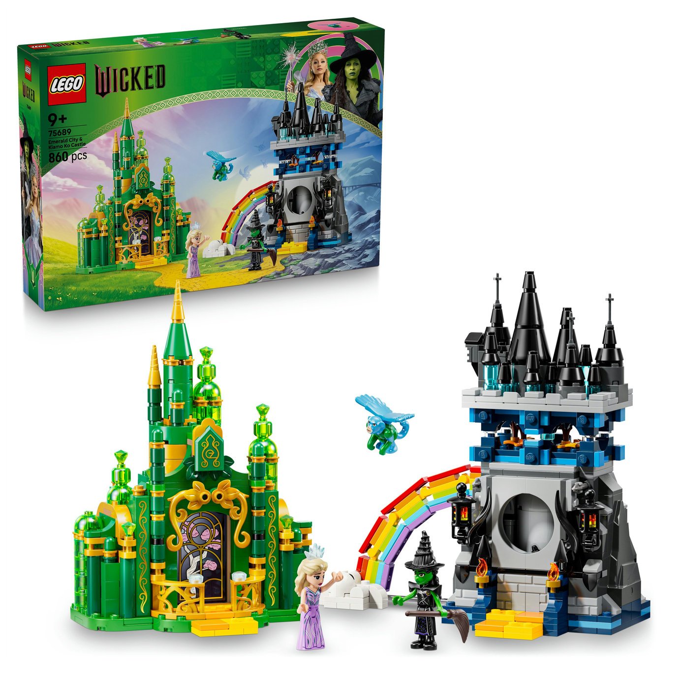 LEGO Wicked Emerald City & Kiamo Ko Castle Toy Set 75689