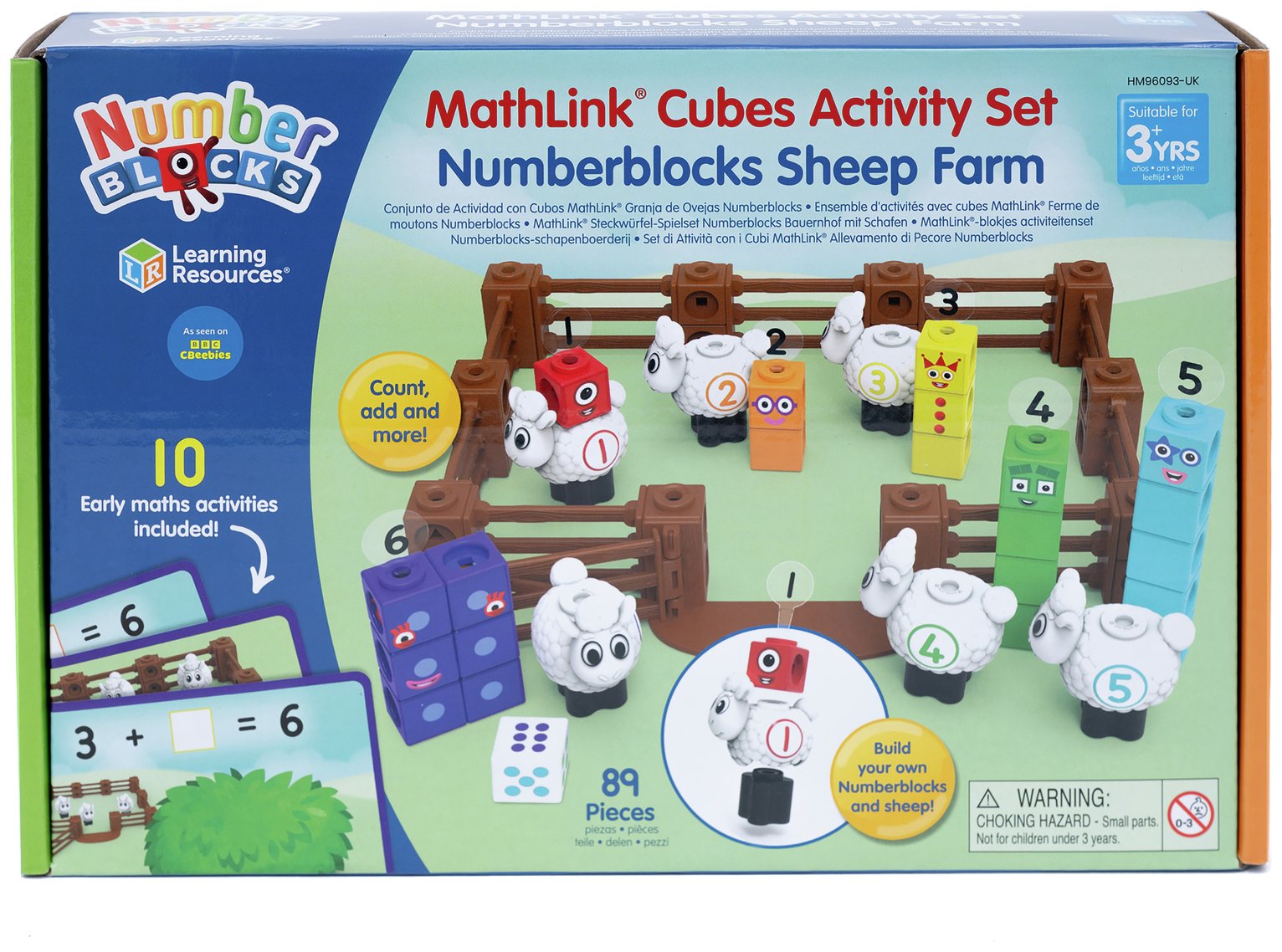 Learning Resources Numberblocks Sheep Farm  Activity Set