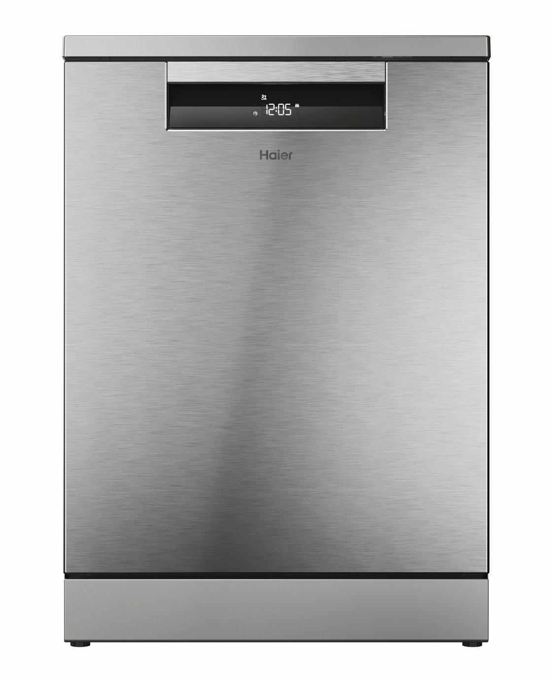 Haier XF 5C4M1X 80 Full Size Dishwasher - Silver