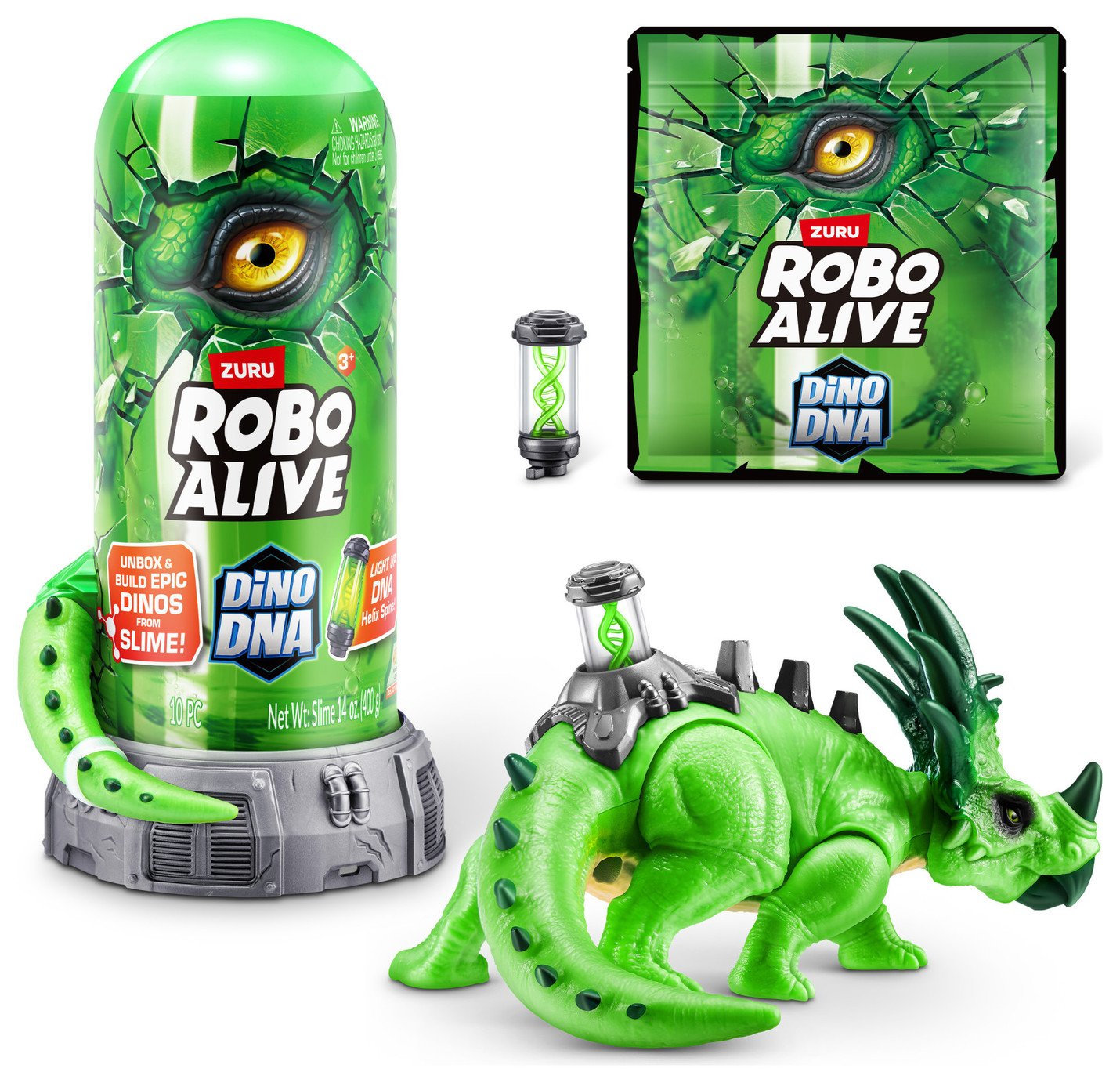 Robo Alive Dino DNA Light-up Helix Spine Figure
