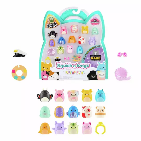 Squish-a-longs Style 1 Wave 4 Mini-Squish - Pack Of 14