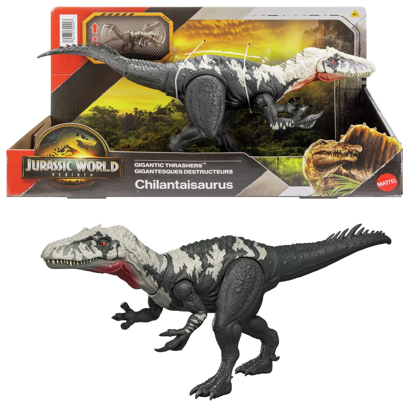 Jurassic World Rebirth Chilantalsaurus Dinosaur Toy