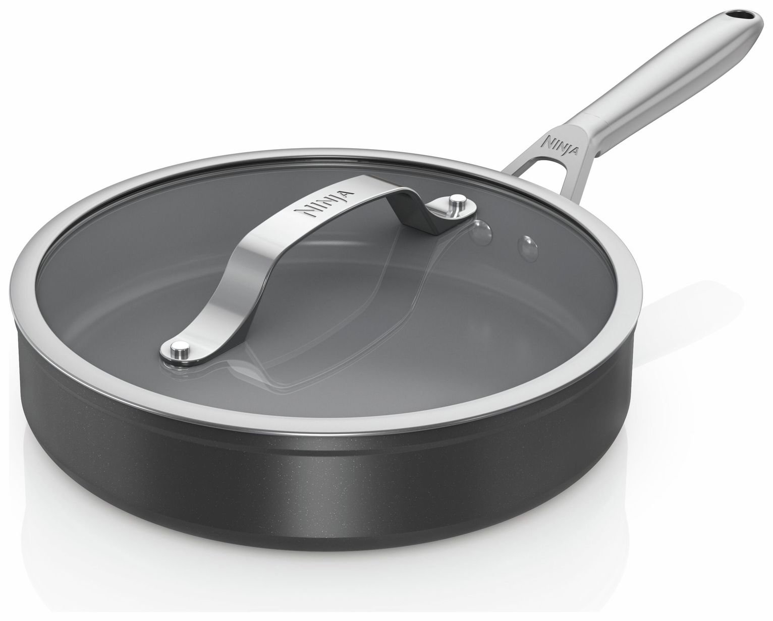 Ninja 26cm Ceramic Pro Aluminium Saute Pan