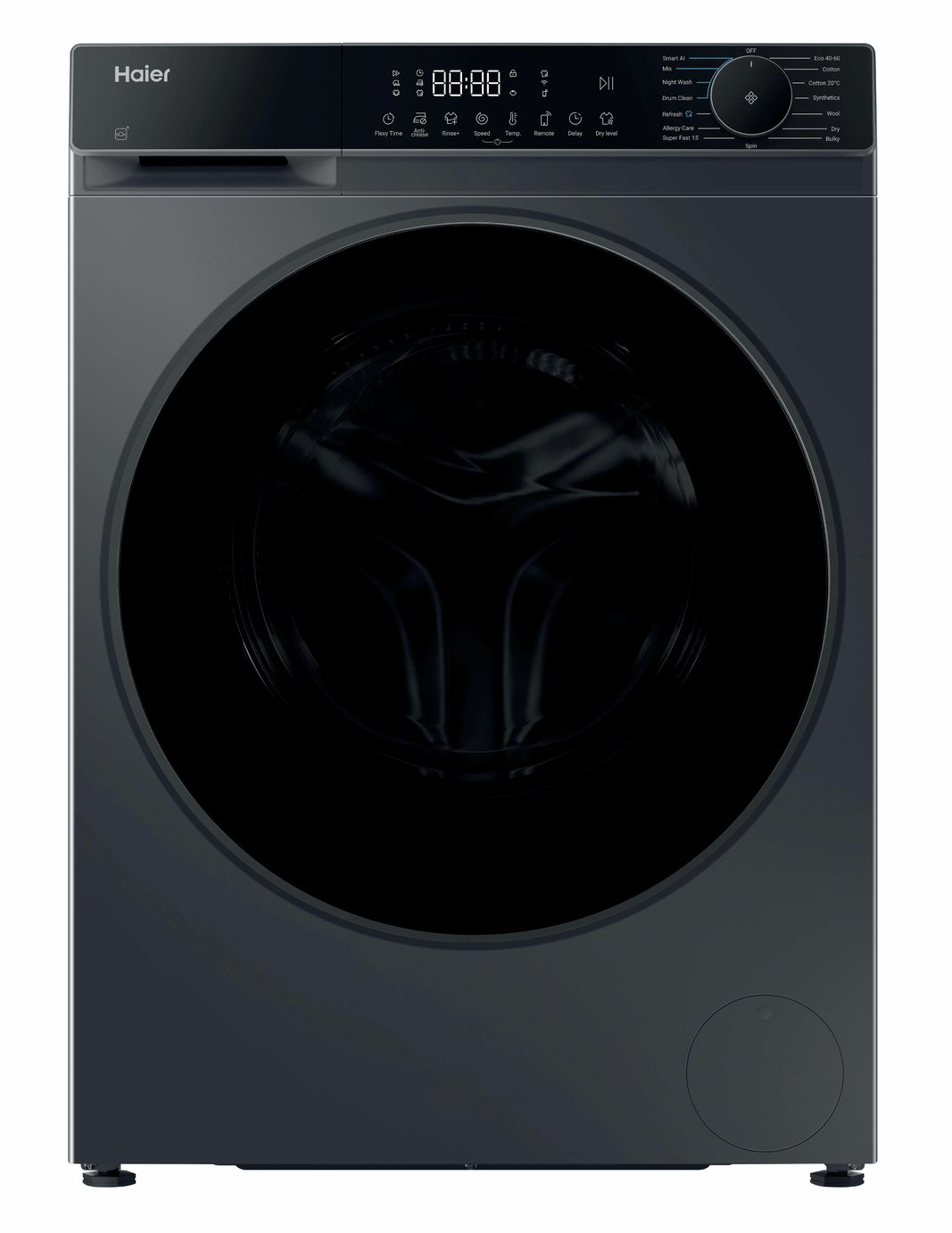 Haier HWD90BP14357GTUK 9/5KG 1400 Washer Dryer - Graphite