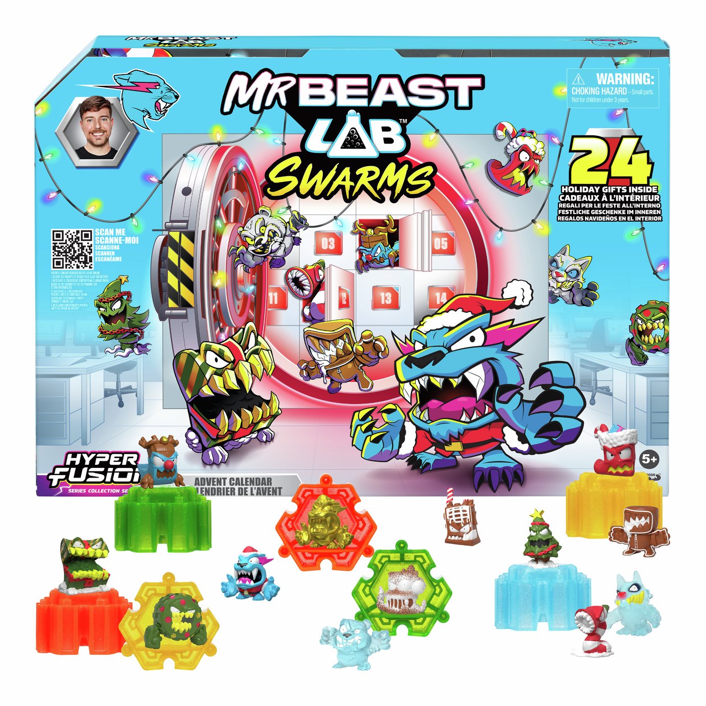 MRBEAST LAB Advent Calendar Playsets