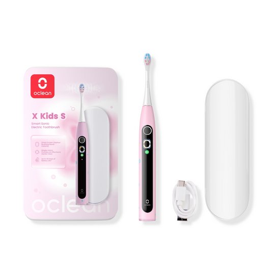 Oclean X Kids Set Electric Toothbrush Pink