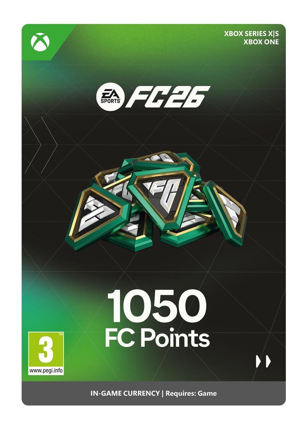 EA Sports FC 26: 1050 FC Points Xbox One & Series X|S